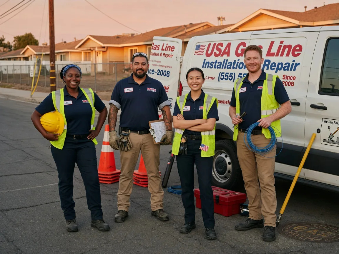 Gas Line Installation company in Treynor, IA